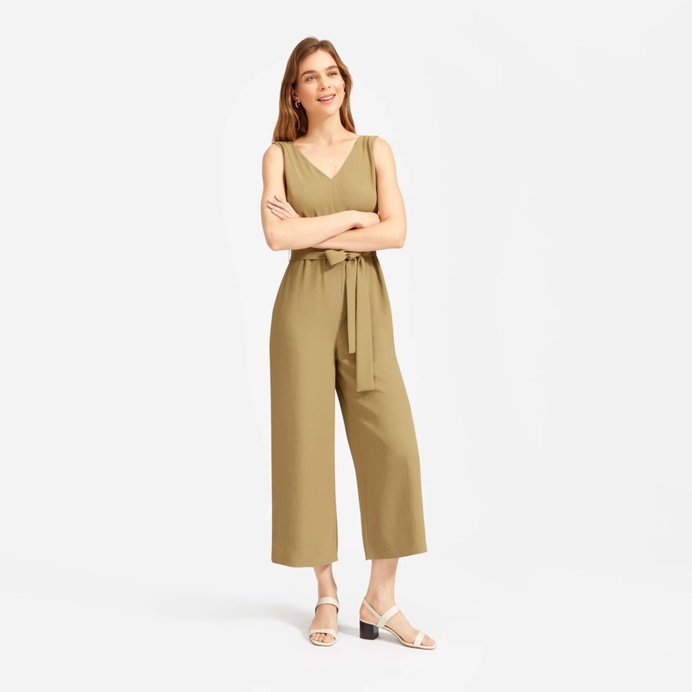 Olive jumpsuit by Everlane. Brand new/ reposh.
